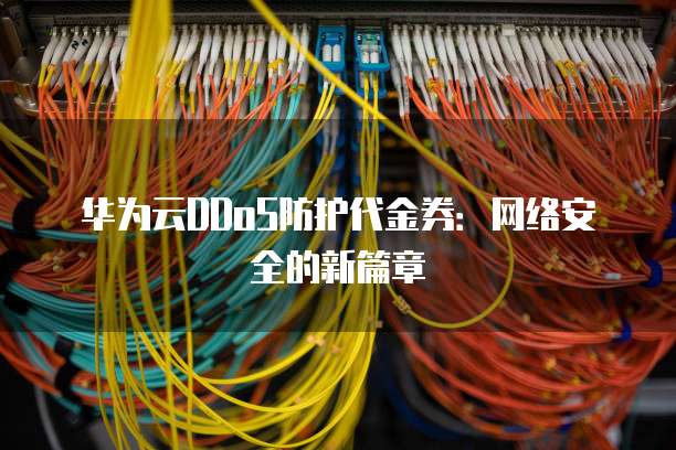 华为云DDoS防护代金券:网络安全的新篇章