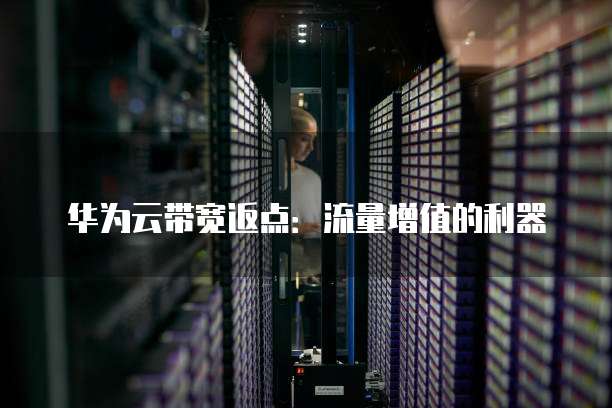 华为云带宽返点：流量增值的利器