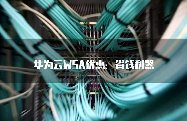 华为云WSA优惠:省钱利器