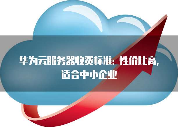 华为云服务器收费标准: 性价比高,适合中小企业