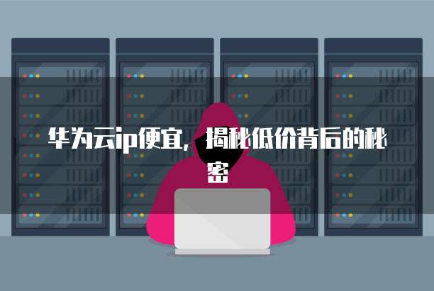 华为云ip便宜,揭秘低价背后的秘密