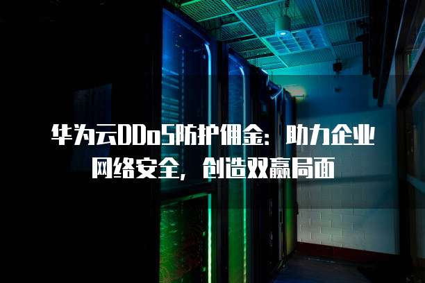 华为云DDoS防护佣金:助力企业网络安全,创造双赢局面