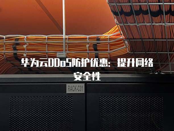 华为云DDoS防护优惠:提升网络安全性