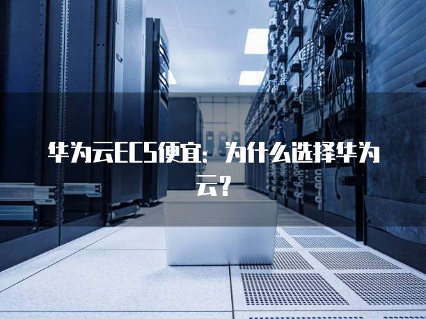 华为云ECS便宜：为什么选择华为云？