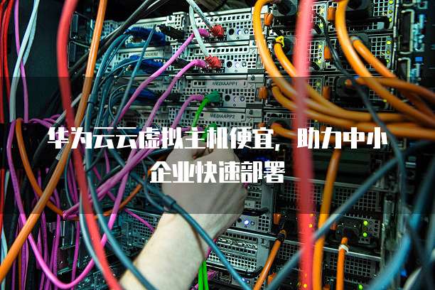 华为云云虚拟主机便宜,助力中小企业快速部署