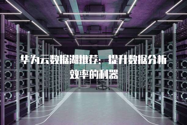 华为云数据湖推荐:提升数据分析效率的利器