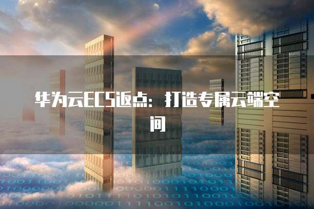华为云ECS返点：打造专属云端空间