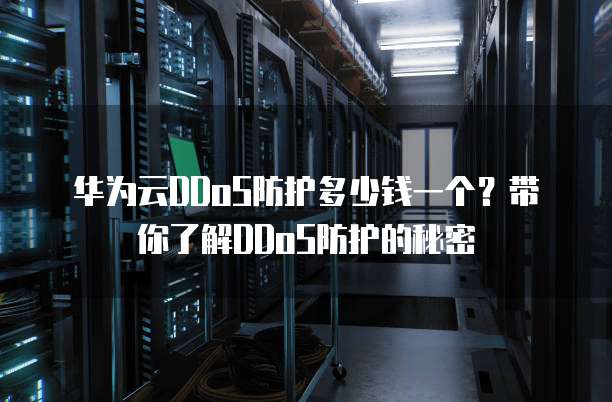 华为云DDoS防护多少钱一个?带你了解DDoS防护的秘密