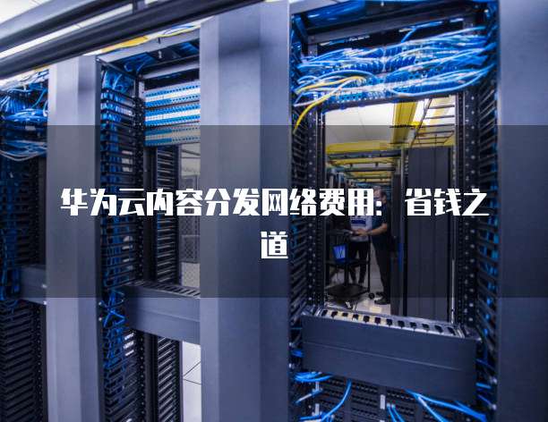 华为云内容分发网络费用:省钱之道
