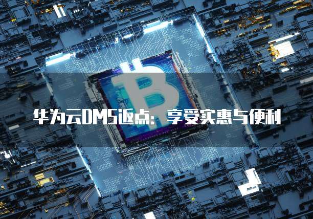 华为云DMS返点:享受实惠与便利