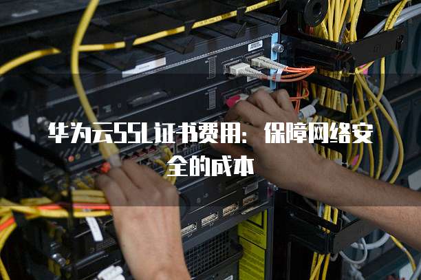 华为云SSL证书费用:保障网络安全的成本
