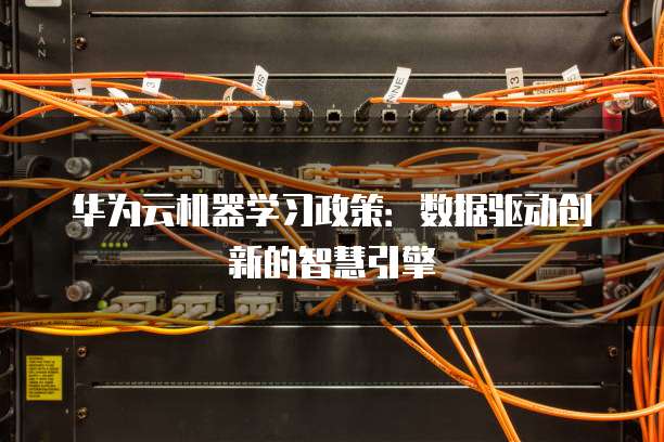 华为云机器学习政策：数据驱动创新的智慧引擎