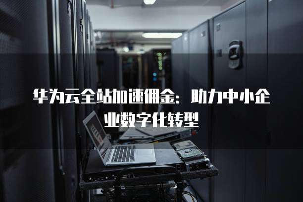 华为云全站加速佣金:助力中小企业数字化转型