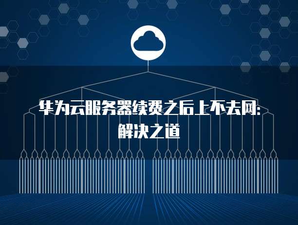 华为云服务器续费之后上不去网:解决之道