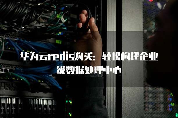 华为云redis购买:轻松构建企业级数据处理中心