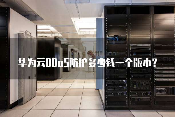 华为云DDoS防护多少钱一个版本?