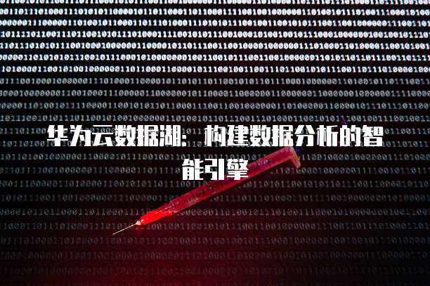 华为云数据湖:构建数据分析的智能引擎