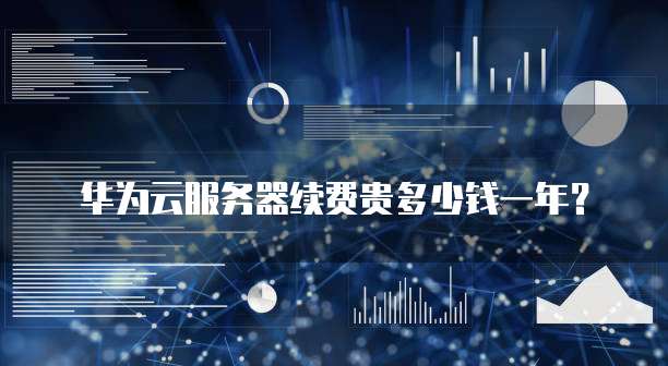 华为云服务器续费贵多少钱一年?