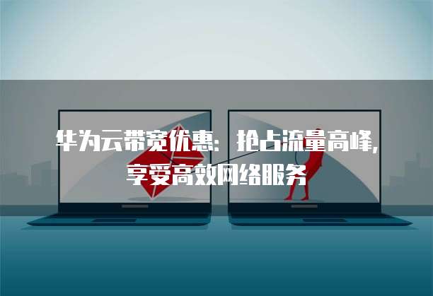 华为云带宽优惠:抢占流量高峰,享受高效网络服务