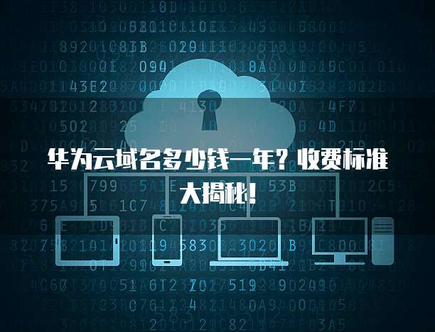华为云域名多少钱一年?收费标准大揭秘!