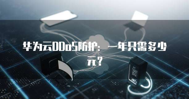 华为云DDoS防护:一年只需多少元?