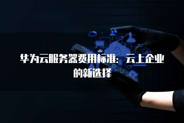 华为云服务器费用标准：云上企业的新选择