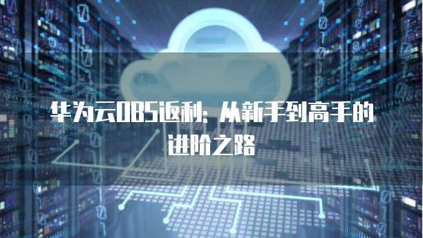 华为云OBS返利: 从新手到高手的进阶之路