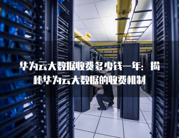 华为云大数据收费多少钱一年:揭秘华为云大数据的收费机制