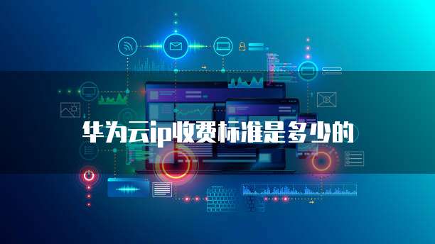 华为云ip收费标准是多少的