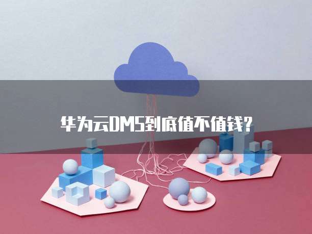 华为云DMS到底值不值钱?