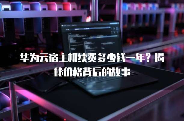 华为云宿主机续费多少钱一年?揭秘价格背后的故事