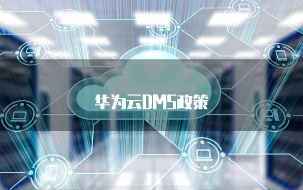 华为云DMS政策