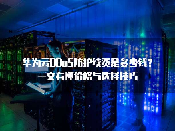 华为云DDoS防护续费是多少钱?一文看懂价格与选择技巧