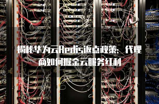 揭秘华为云Redis返点政策：代理商如何掘金云服务红利