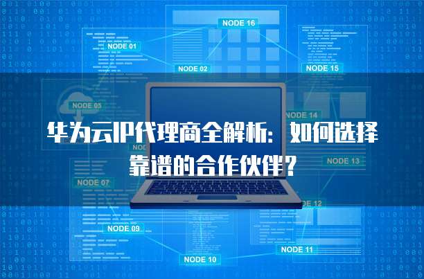 华为云IP代理商全解析:如何选择靠谱的合作伙伴?