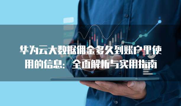 华为云大数据佣金多久到账户里使用的信息：全面解析与实用指南
