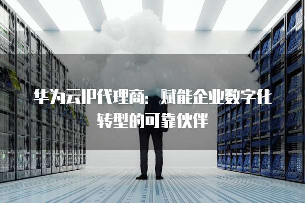 华为云IP代理商：赋能企业数字化转型的可靠伙伴