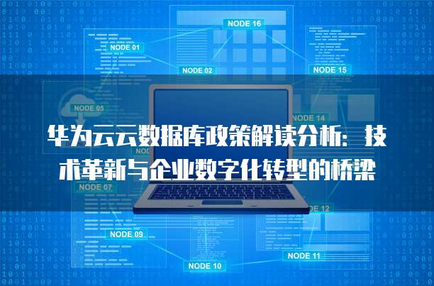 华为云云数据库政策解读分析:技术革新与企业数字化转型的桥梁