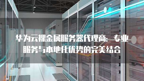华为云裸金属服务器代理商:专业服务与本地化优势的完美结合