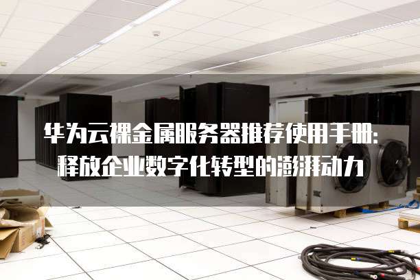 华为云裸金属服务器推荐使用手册：释放企业数字化转型的澎湃动力