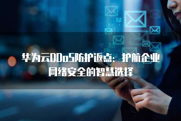 华为云DDoS防护返点:护航企业网络安全的智慧选择