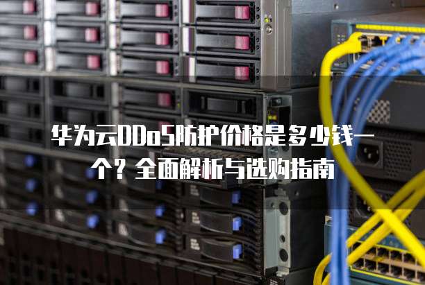 华为云DDoS防护价格是多少钱一个?全面解析与选购指南