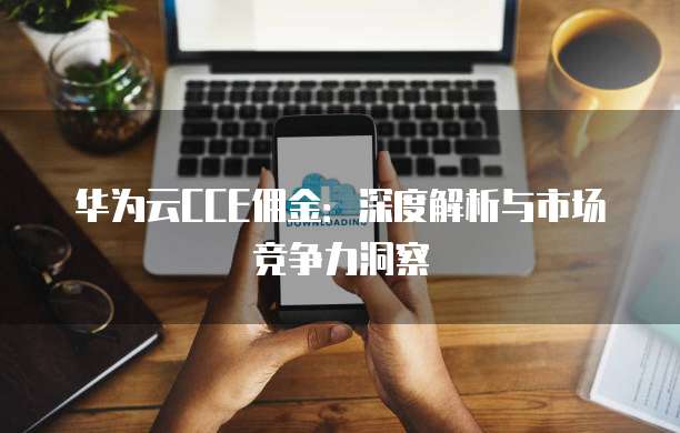 华为云CCE佣金:深度解析与市场竞争力洞察