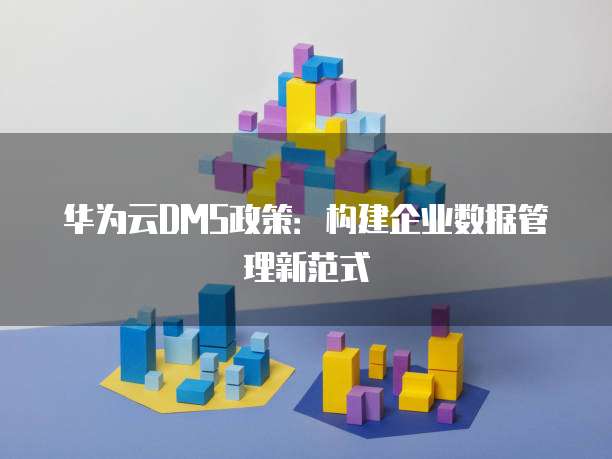 华为云DMS政策:构建企业数据管理新范式