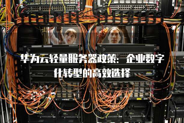 华为云轻量服务器政策:企业数字化转型的高效选择