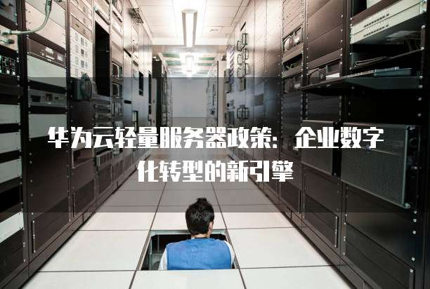 华为云轻量服务器政策:企业数字化转型的新引擎
