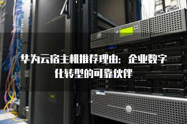华为云宿主机推荐理由:企业数字化转型的可靠伙伴