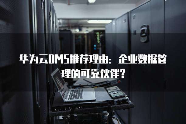 华为云DMS推荐理由:企业数据管理的可靠伙伴?