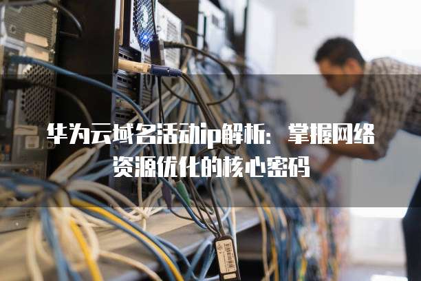 华为云域名活动ip解析：掌握网络资源优化的核心密码