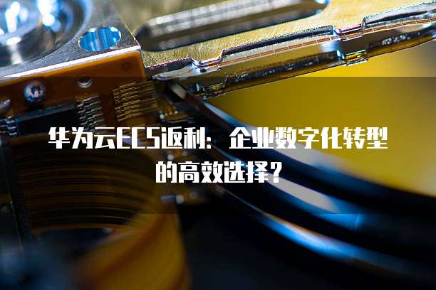 华为云ECS返利:企业数字化转型的高效选择?